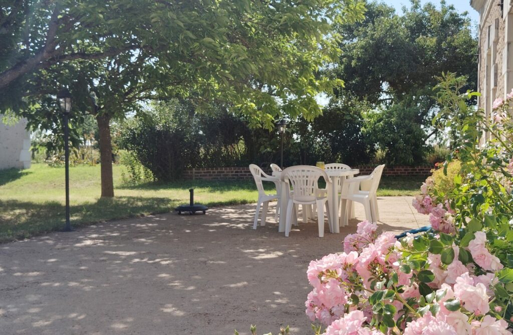 Terrasse ombragée